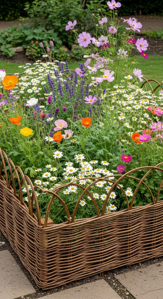 Woven Willow Or Bamboo