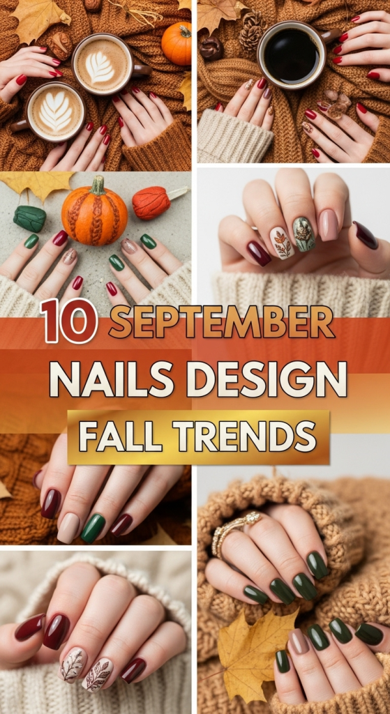 September Nails Design Fall Trends