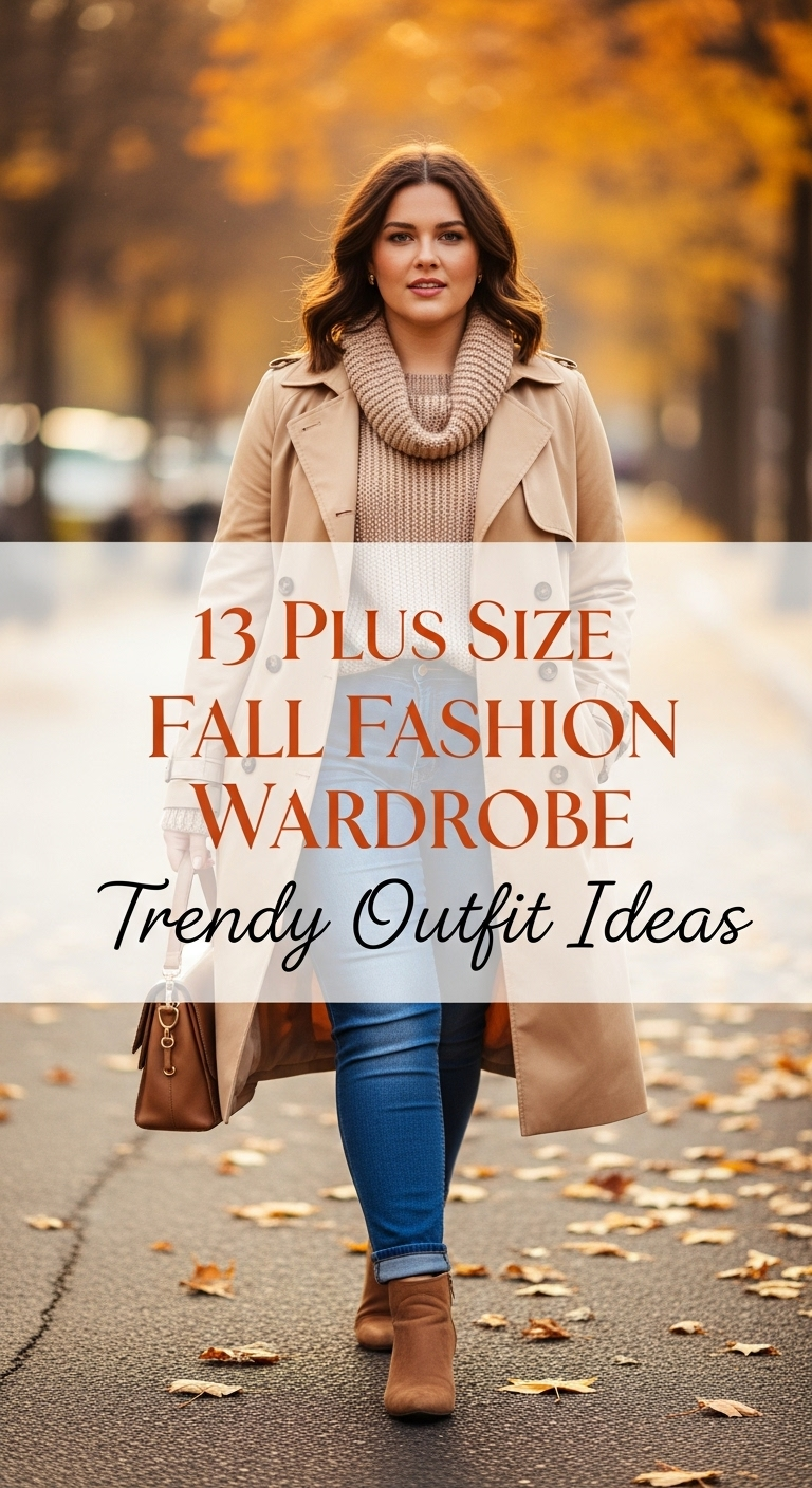 Plus Size Fall Collection Plus Size Fall Fashion Wardrobe Trendy Outfit Ideas