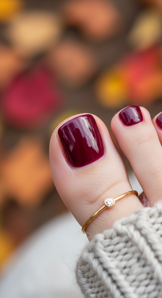 Classic Burgundy Elegance