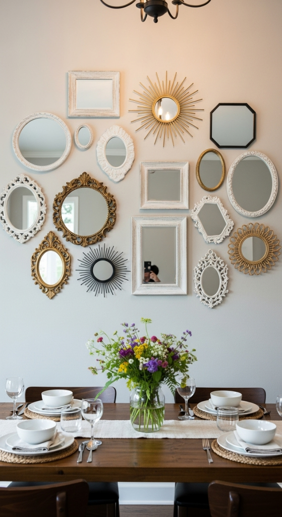 Clustered Mirror Arrangements