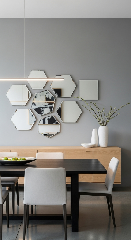 Minimalist Frameless Mirrors