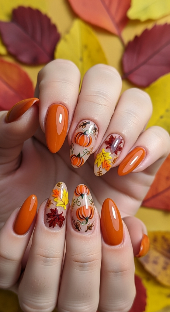 Pumpkin Spice-Inspired Orange