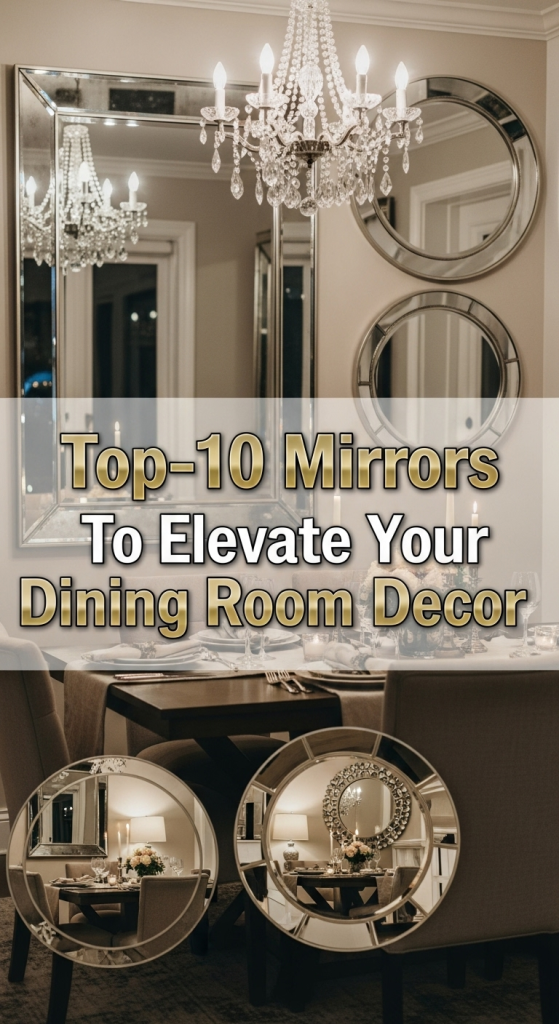 Mirrors To Elevate Your Dining Room Decor