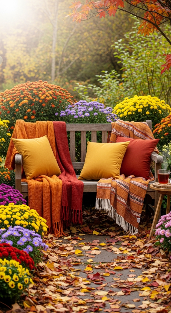 Use Rustic Garden Furniture