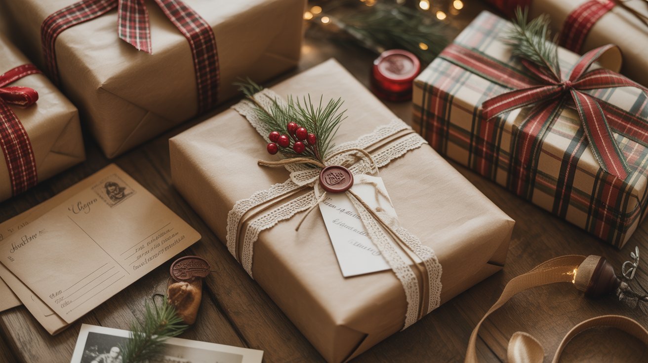 Vintage Christmas Wrapping Paper Ideas