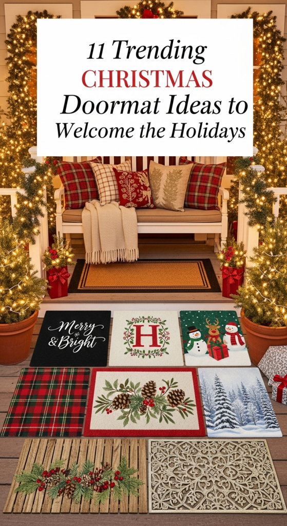 Trending Christmas Doormat Ideas