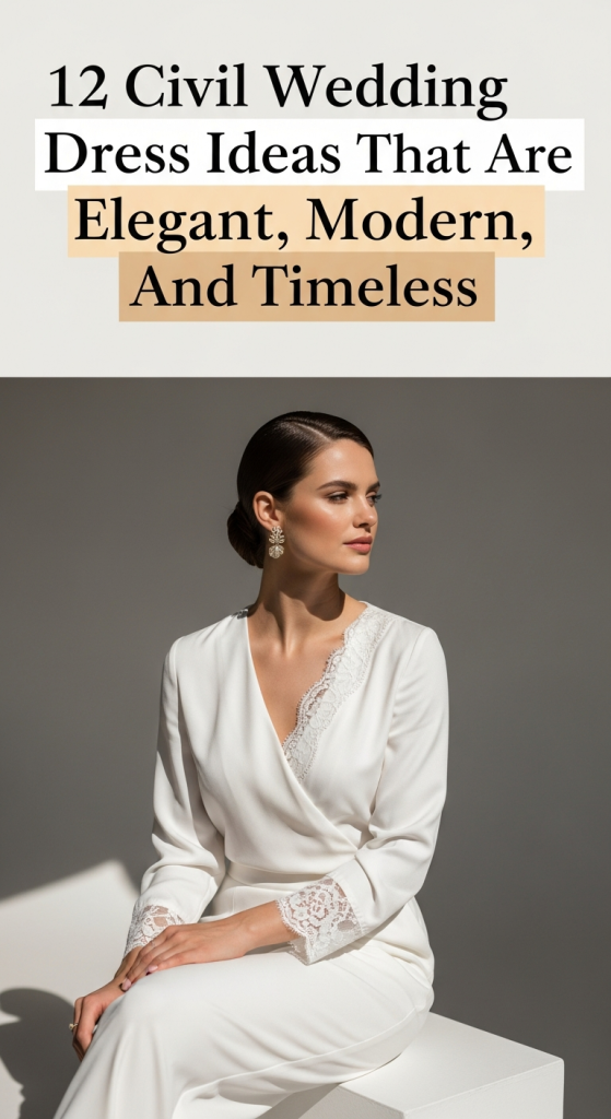 Civil Wedding Dress Ideas