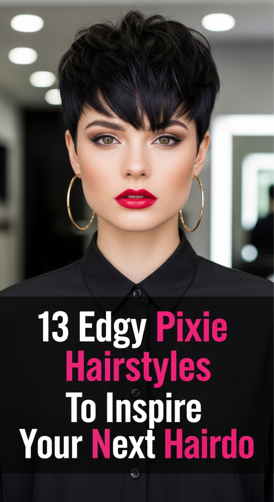 Edgy Pixie Hairstyles