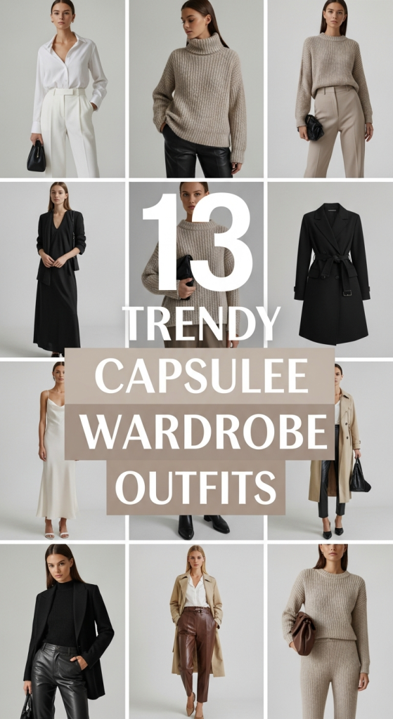 Trendy Capsule Wardrobe Outfits