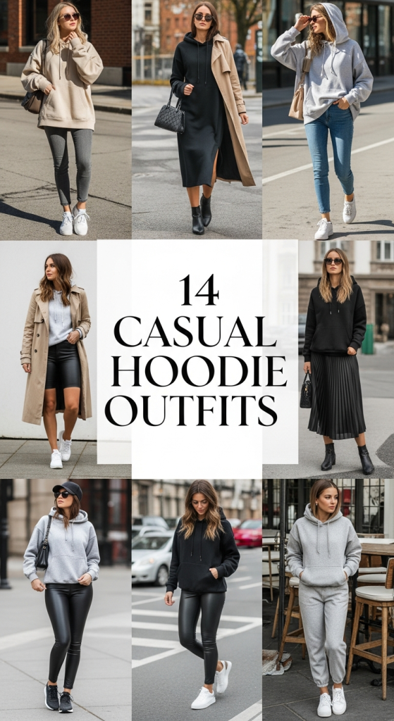 Casual Hoodie Outfits