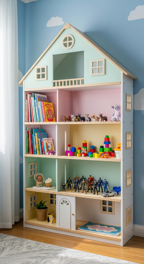 Add A Bookshelf Dollhouse