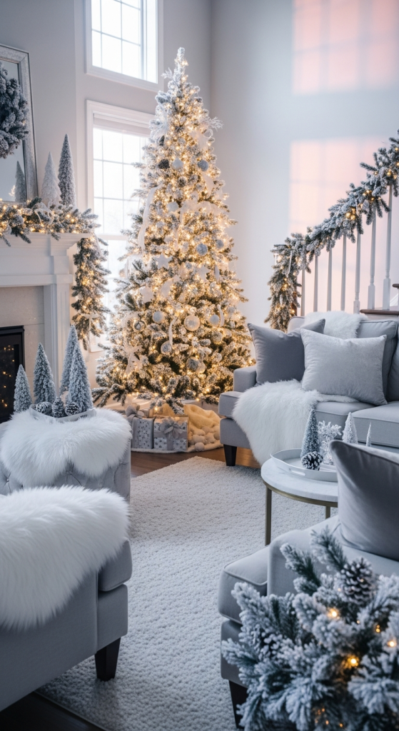 Add Faux Snow And Frosted Details