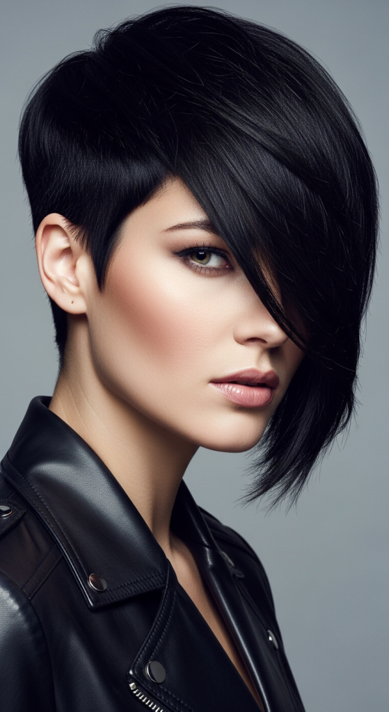Asymmetrical Edgy Pixie