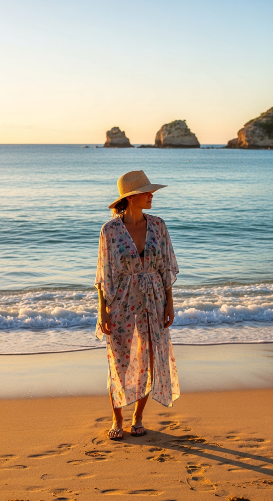 Beachwear And Kimono Cover-Up