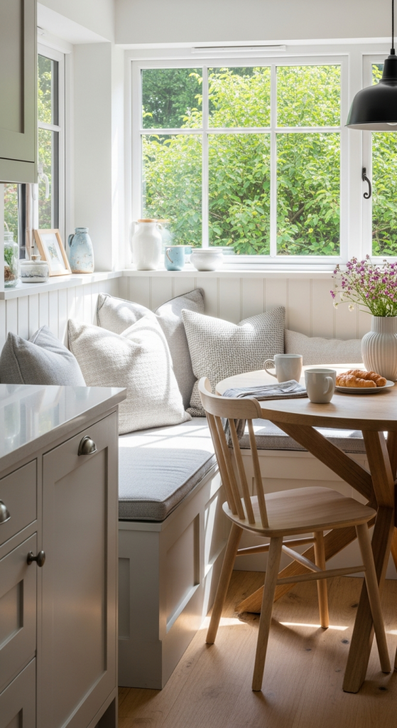 Built-In Corner Banquette