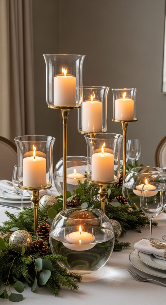 Candlelit Centerpieces