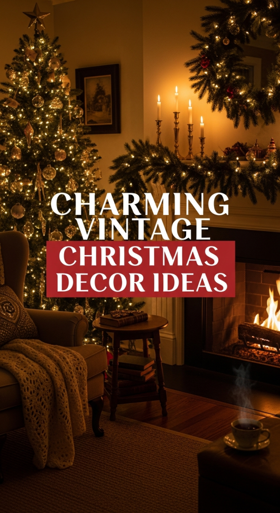 Charming Vintage Christmas Decor Ideas