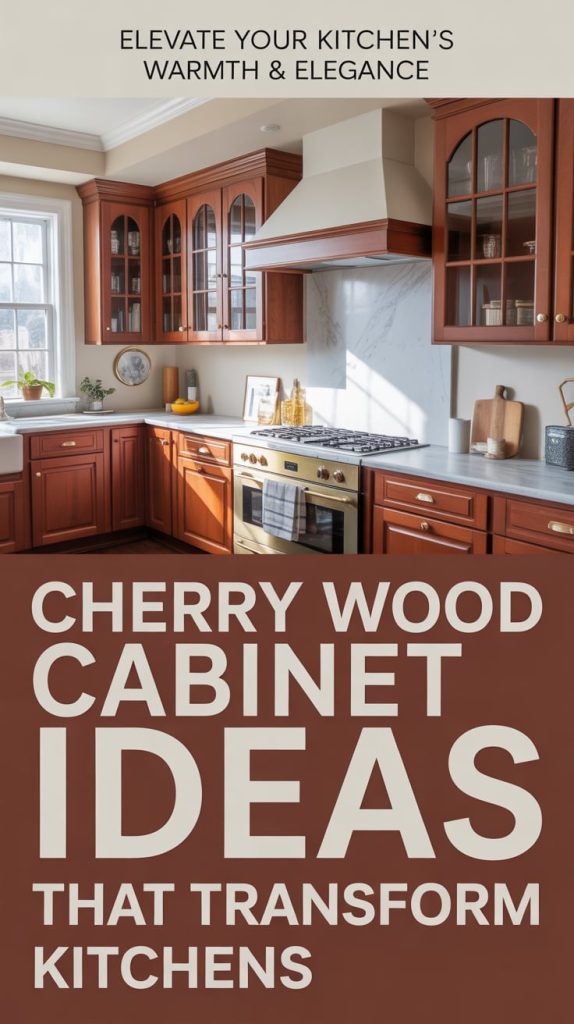 Cherry Wood Cabinet Ideas