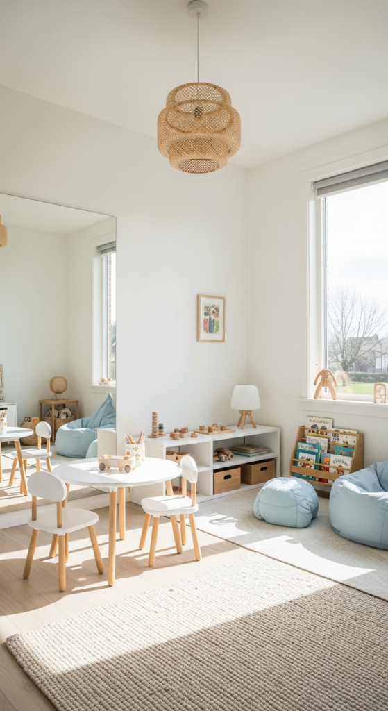 Choose Light Colors to Open Up the Room