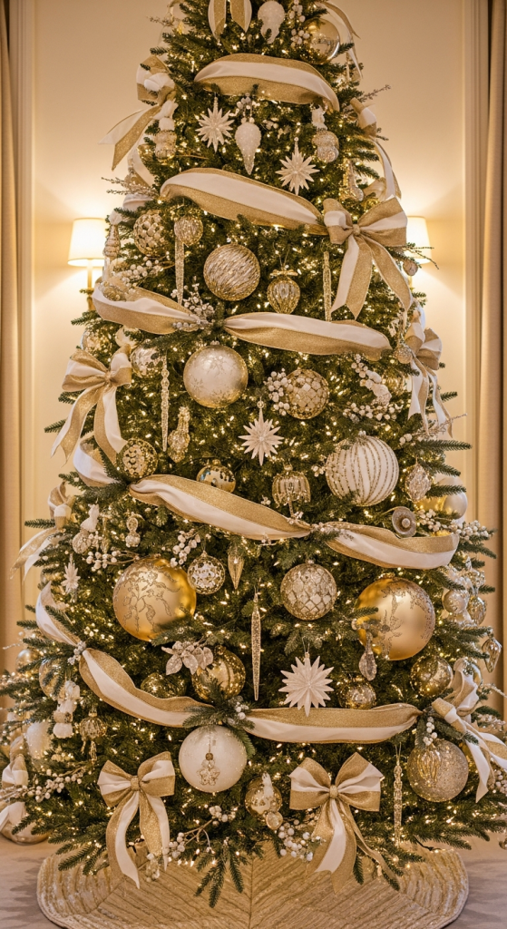 Coordinated Christmas Tree Styling