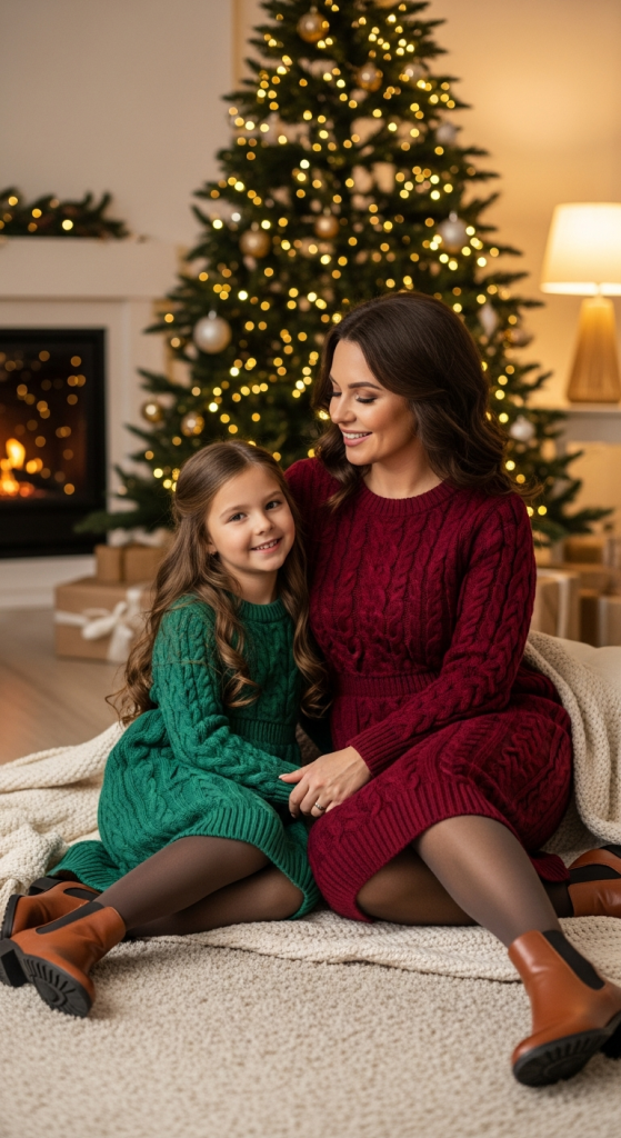 Cozy Knit Dress Sets