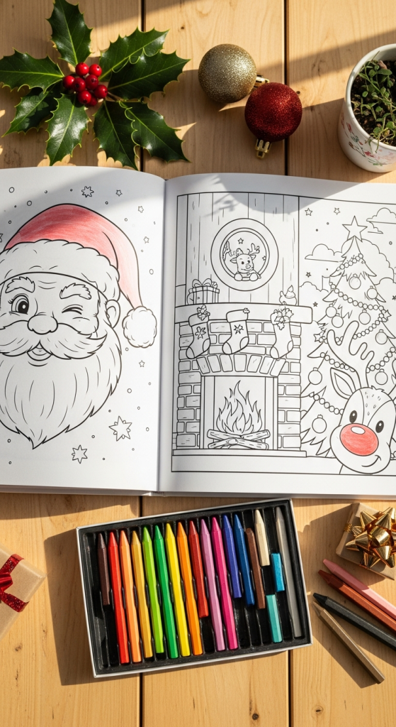 Crayon & Coloring Book Bundle