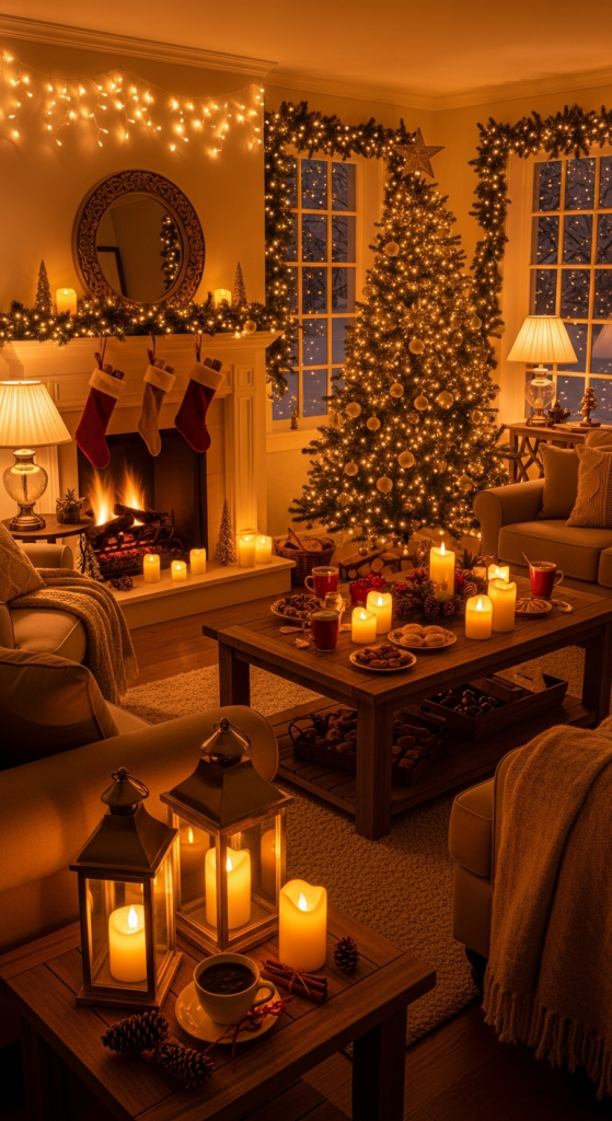 Create A Cozy Glow With Layered Christmas Lighting