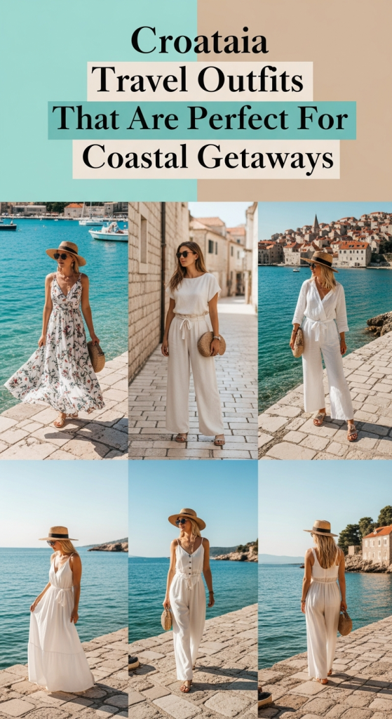 Croatia Travel Outfits That Are Perfect for Coastal Getaways