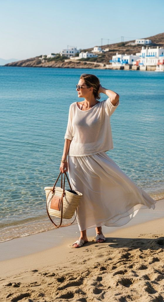 Crochet Top & Beach Skirt