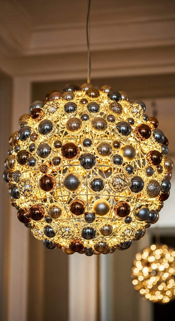 DIY Ornament Light Pendant