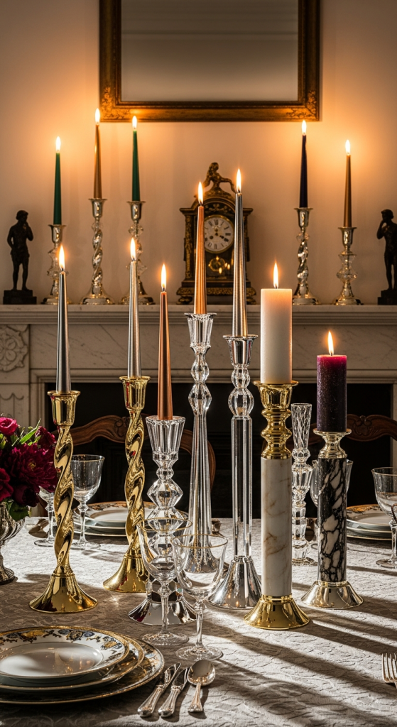 Decorate With Statement Candle Holders