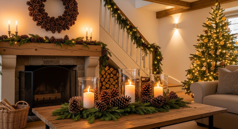 Eco-Friendly Pinecone Christmas Decor Ideas