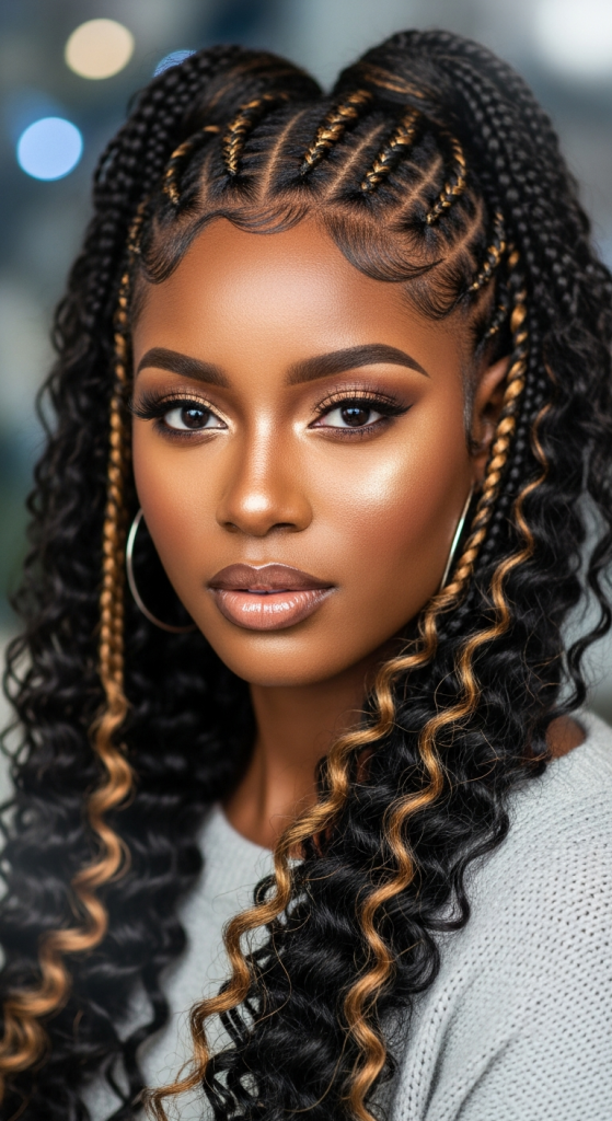 Golden Bronze Highlights