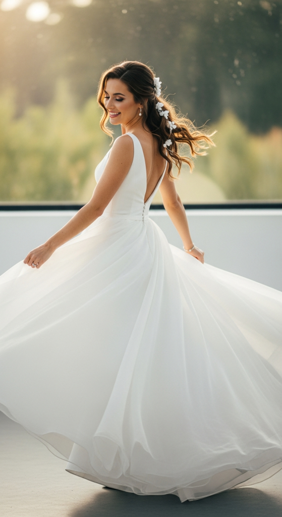 High-Low Hemline Dress