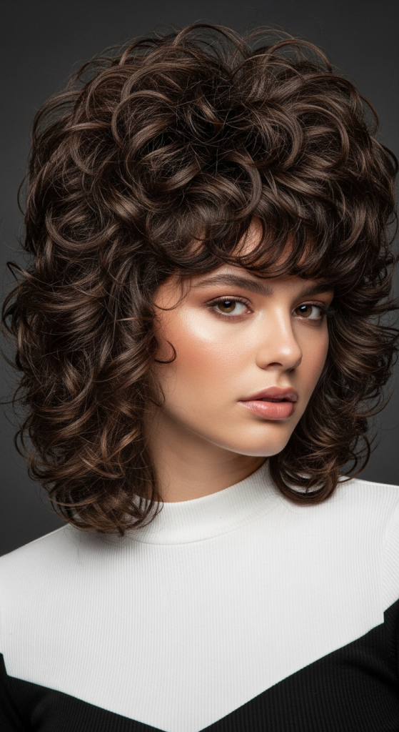 High-Volume Curly Shag