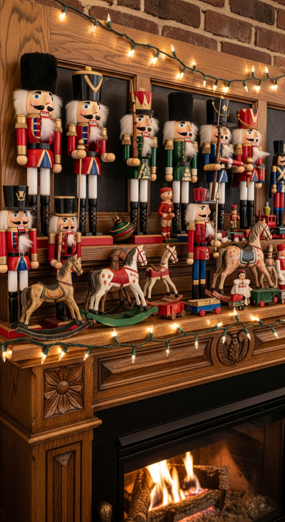 Incorporate Classic Wooden Toys And Nutcrackers