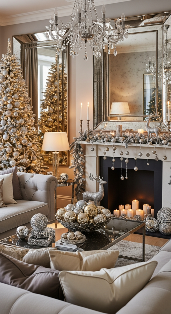 Incorporate Metallic Accents For A Luxe Holiday Look