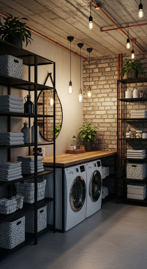 Industrial-Inspired Touches