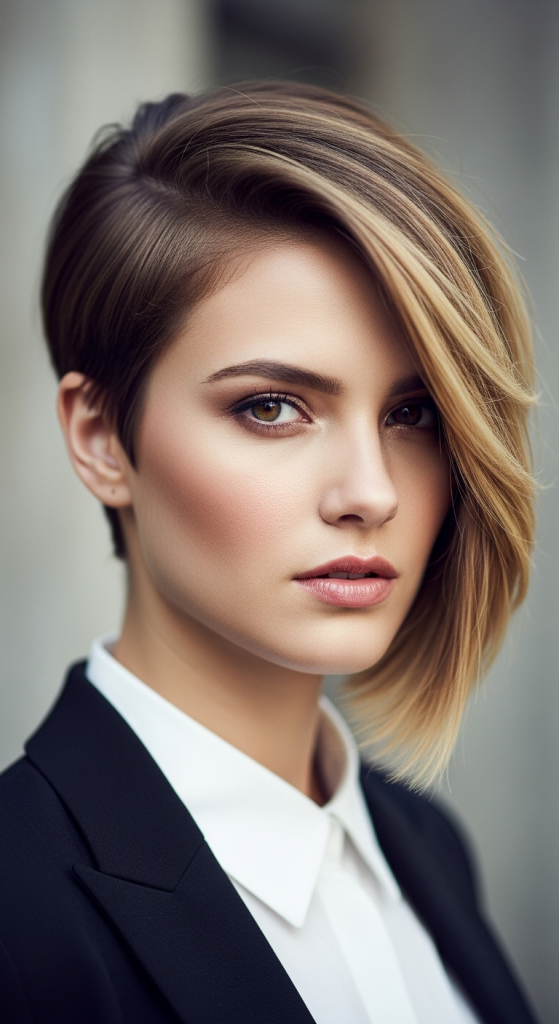 Long Asymmetrical Pixie Bob Hybrid