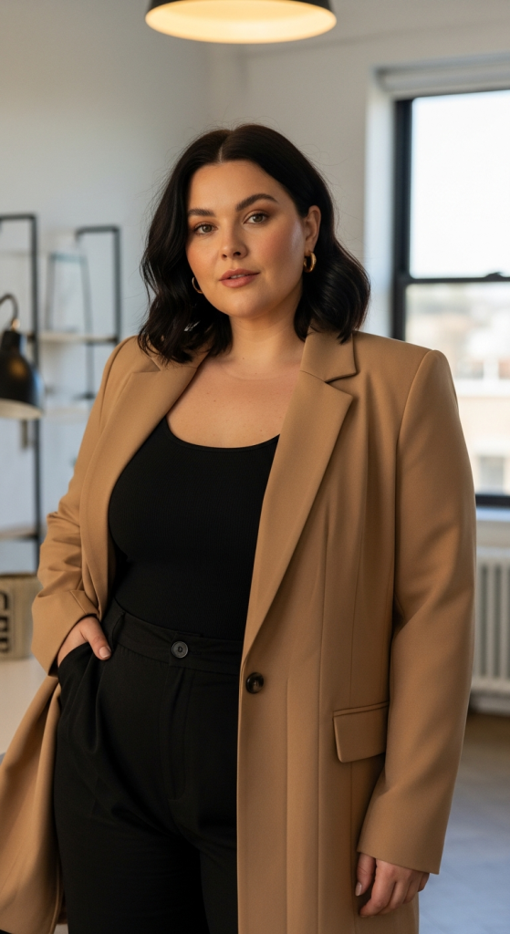 Longline Blazers And Layered Looks