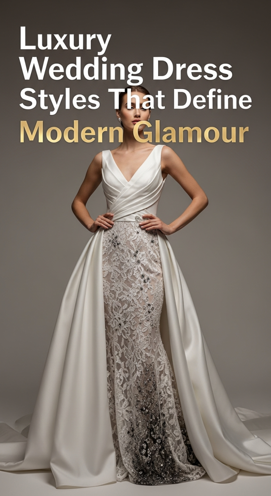 Luxury Wedding Dress Styles That Define Modern Glamour