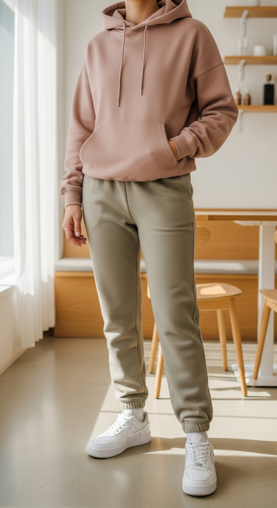 Matching Hoodie and Sweatpants Set