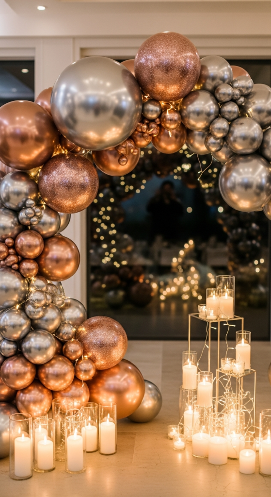 Metallic And Chrome Balloons