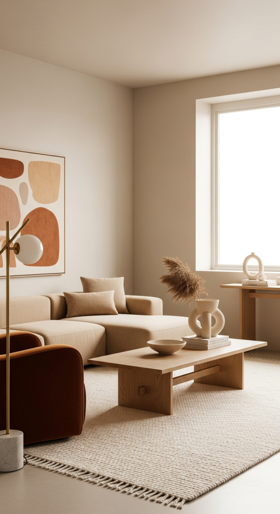 Minimalist Luxury With Functional Comfort