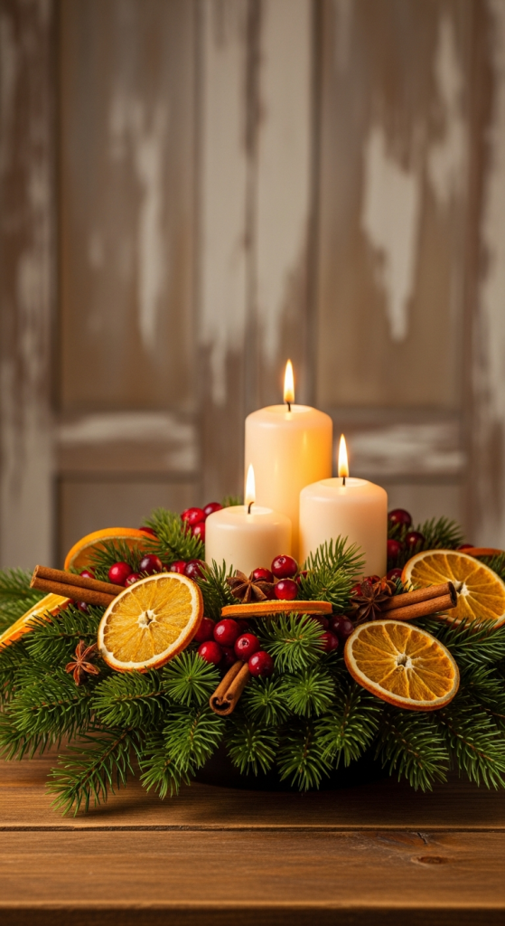 Mix Natural Elements With Classic Decor