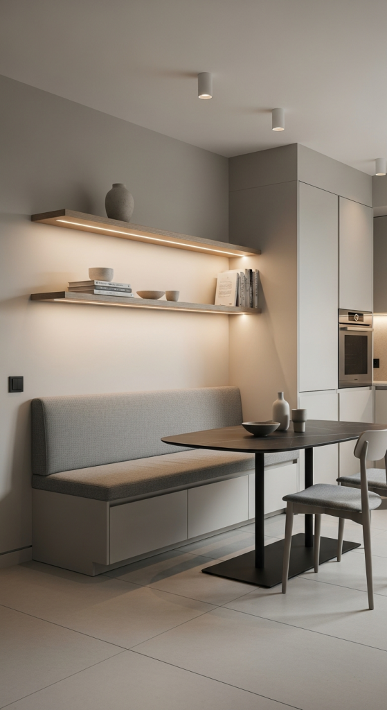 Modern Minimalist Bench Seating