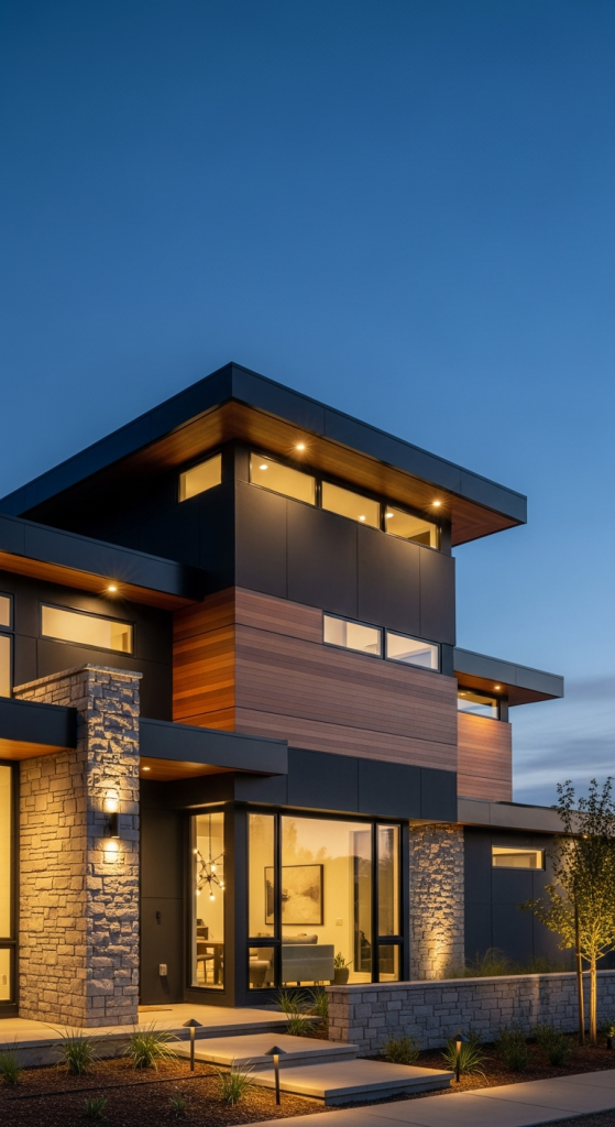 Moody Charcoal And Soft Black Exteriors