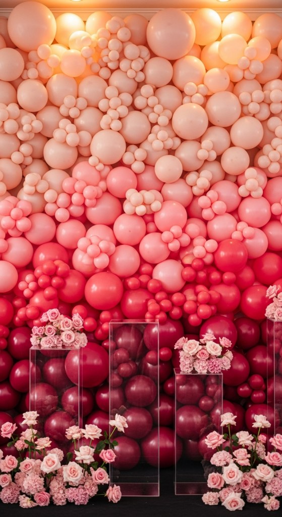 Ombre And Gradient Balloon Walls