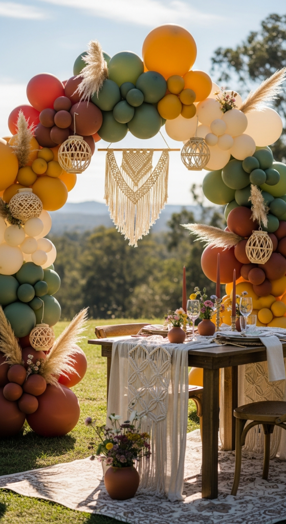 Organic Balloon Arrangements